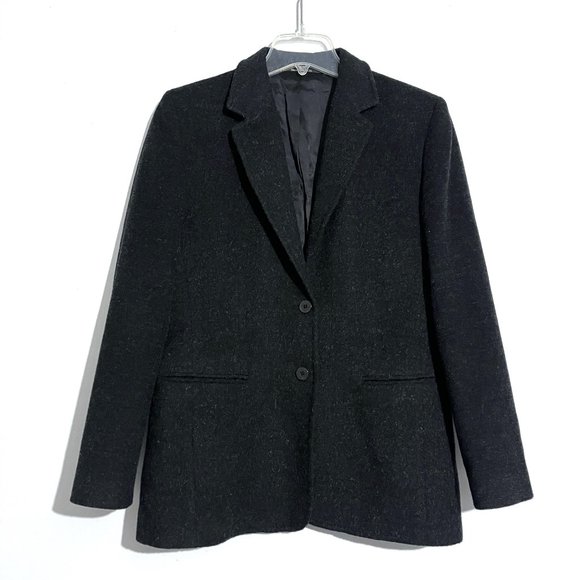 Wool Mohair Two Button Blazer - Picture 4 of 16